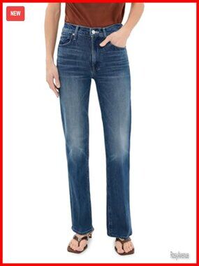 High Rise Wide Leg Loose Fit Distressed Jeans 5-Pocket